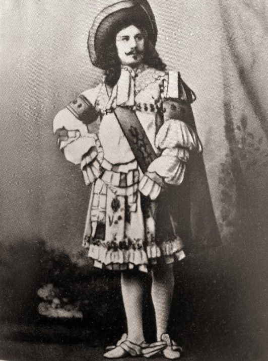 Pavel Gerdt as Prince Désiré (1890)