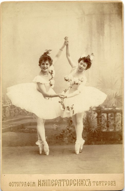 Le Corsaire - Pierina Legnani as Medora & Olga Preobrazhenskaya as Gulnare - 1899