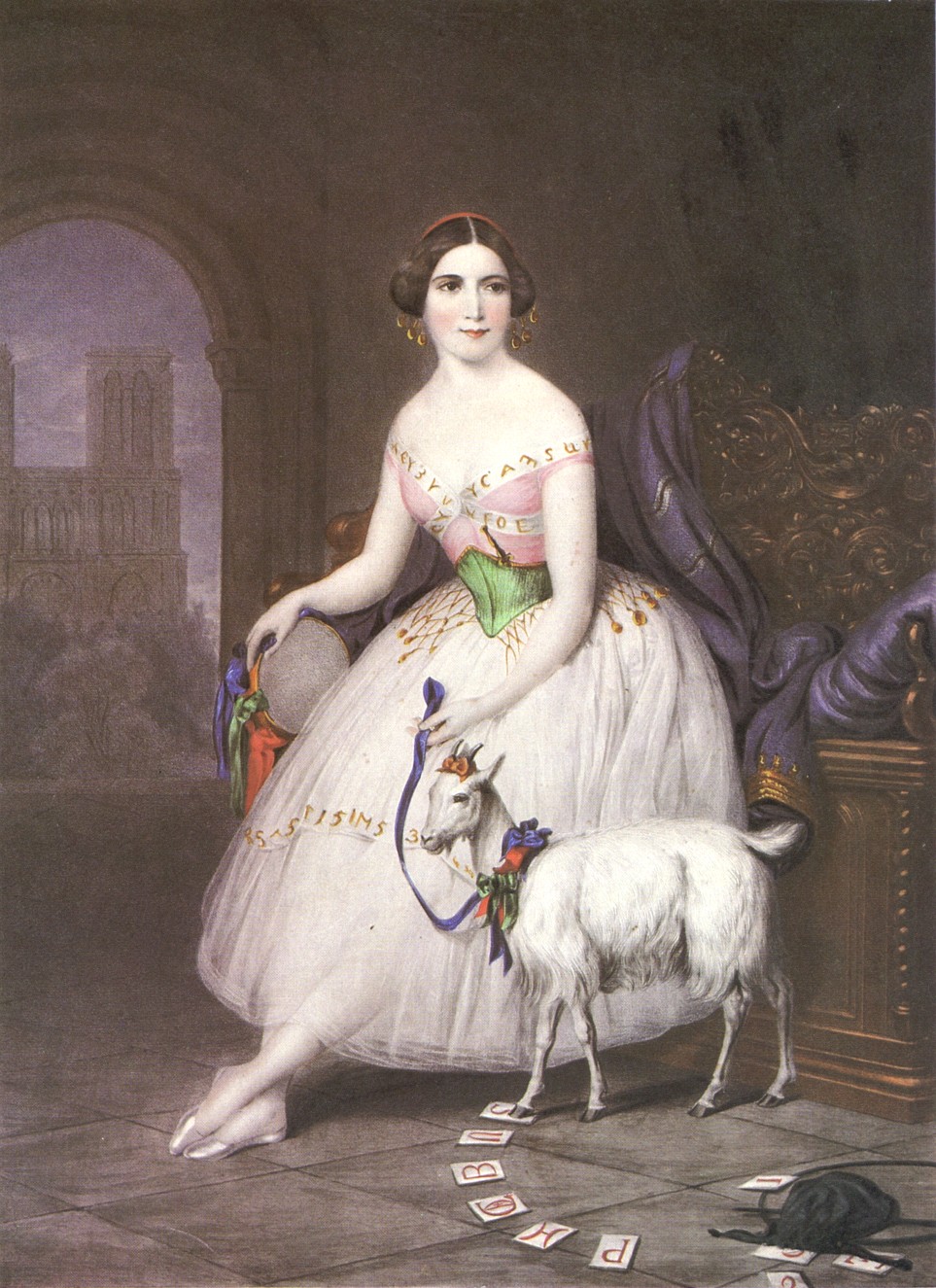 Fanny Elssler as Esmeralda (1845)
