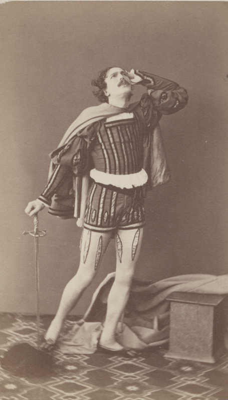 Marius Petipa as Faust (1854)