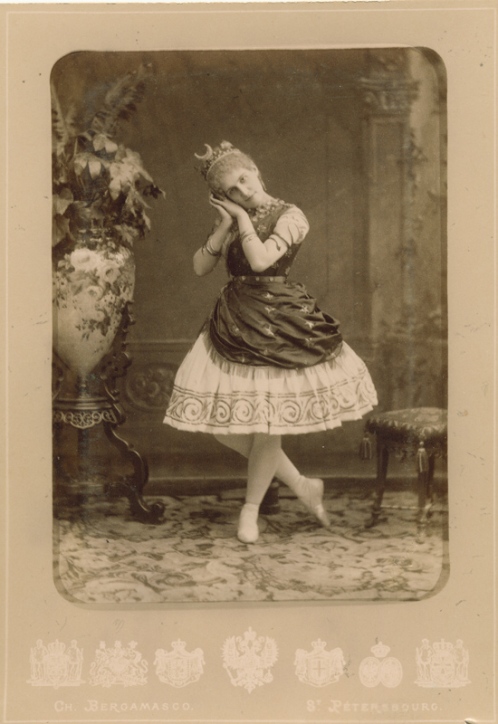 Eugenia Sokolova as Diana in the Pas de Diane (1891)
