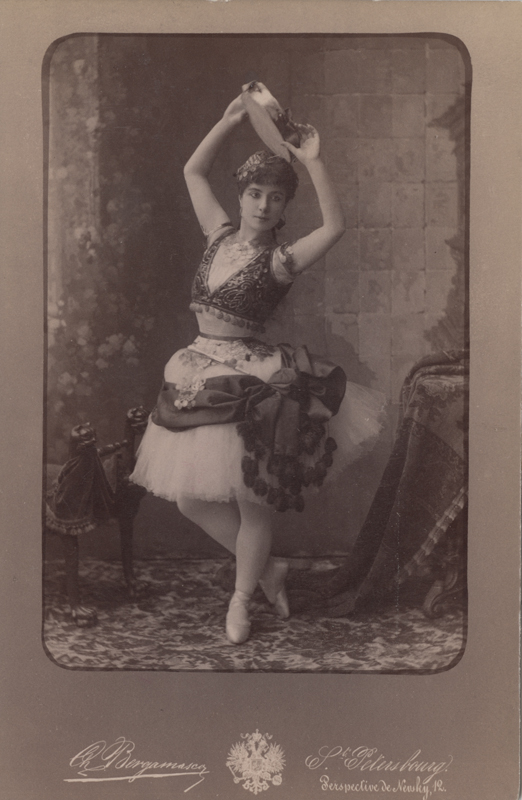 Carlotta Brianza as Esmeralda (ca. 1890)