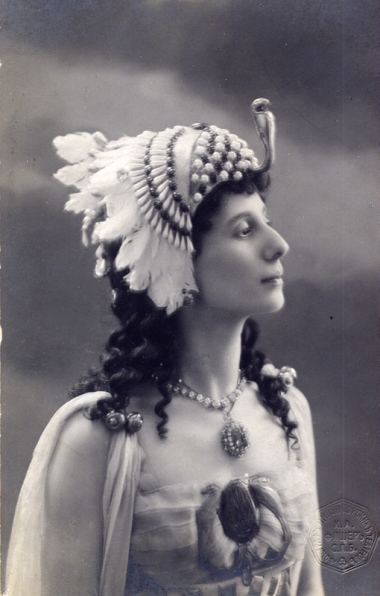 Anna Pavlova as Princess Aspicia (1906)