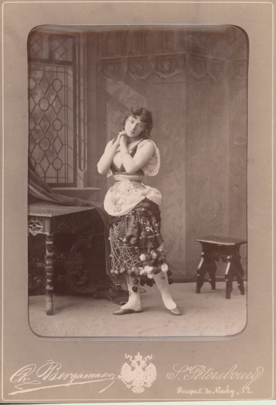 Virginia Zucchi as Esmeralda (1886)